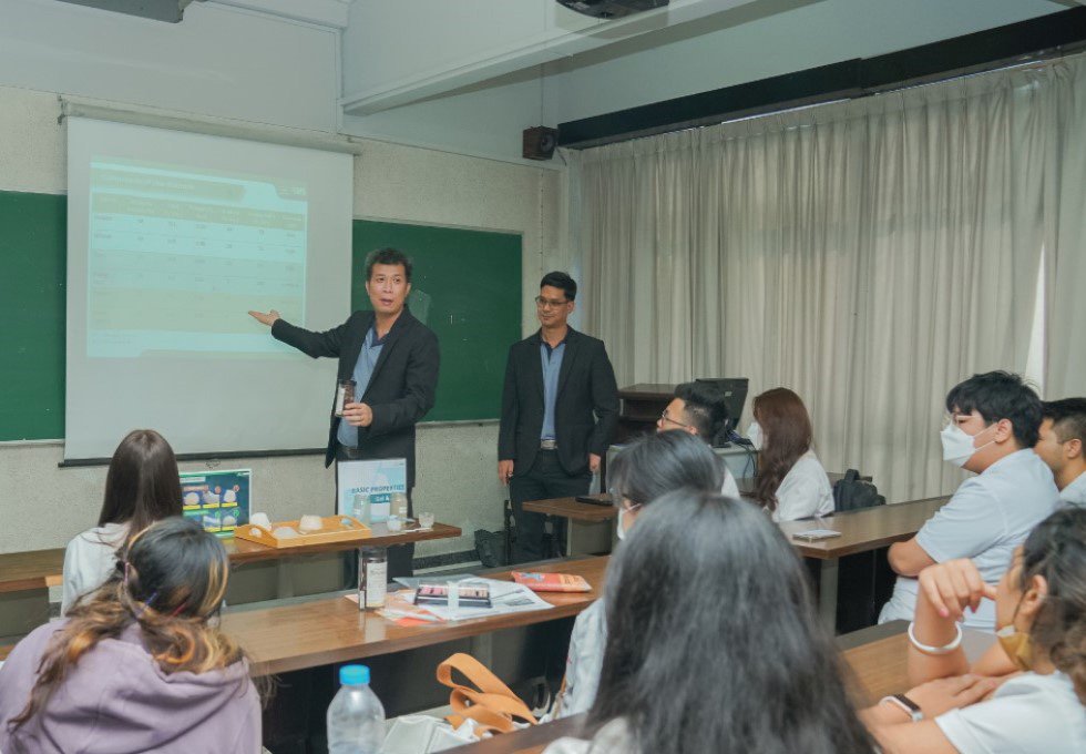 SMS Innovation team arranged a special lecture to ABAC Student, educating value adding to tapioca through innovation