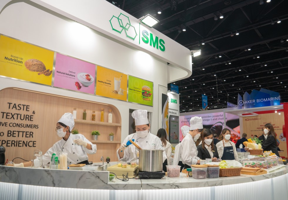SMS Showcased the 4 themes of Food Innovation for Future Food at Fi Asia 2022 sms-underline